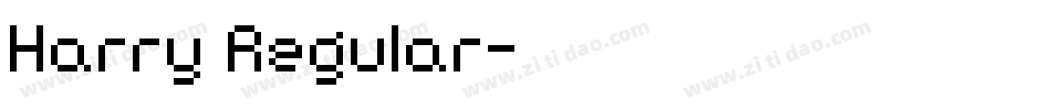 Harry Regular字体转换